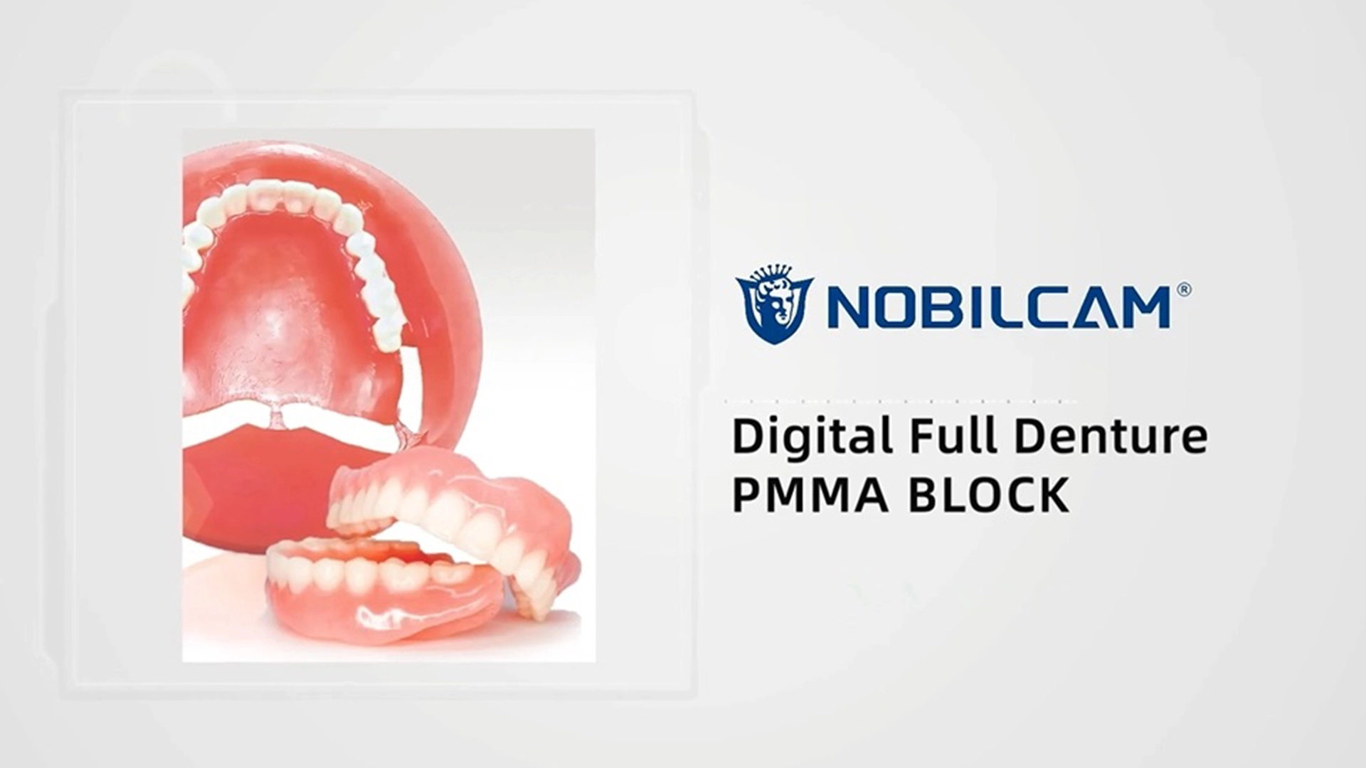 NOBILCAM Digital Full Denture PMMA Block